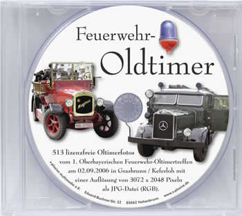Foto-DVD-Rom "Feuerwehr-Oltimer"