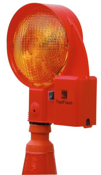 horizont Euro-Blitz compact Feuerwehr LED Blitzleuchte, 2-seitig, Akku
