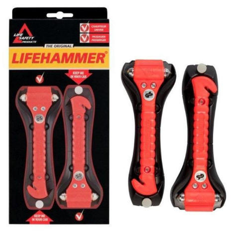 Lifehammer Nothammer Safety Hammer Plus, mit Gurtschneider und Halterung –  Böttcher AG