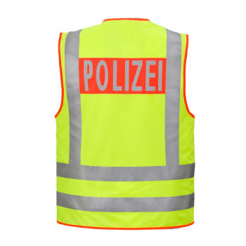 Safety Weste reflektierend 101 INC gelb, Polizei Warnwesten / sonstige  Westen, Polizei Westen, Polizeibekleidung, Alle Kategorien