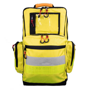 Erste-Hilfe-Rucksack für den Einsatz der Pfadfinder im Katastrophengebiet